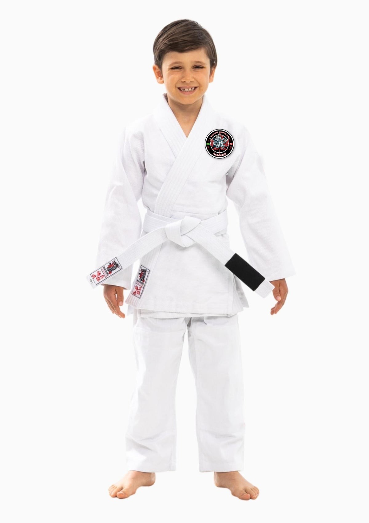 White RMA Gi Kids — Raymond Martial Arts Academy shop